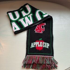 APPLE CUP WSU AND UDUB SCARF